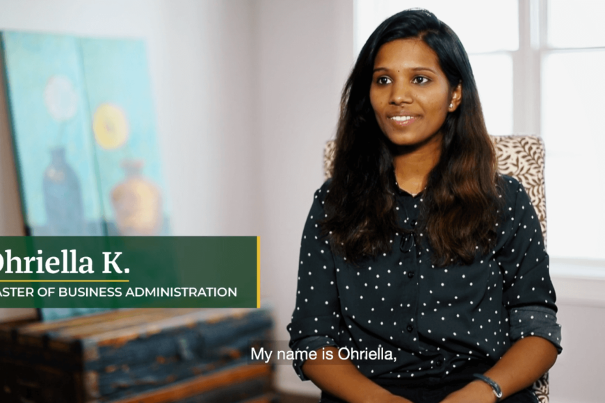 Student Spotlight: Ohriella K., Online Master of Business Administration