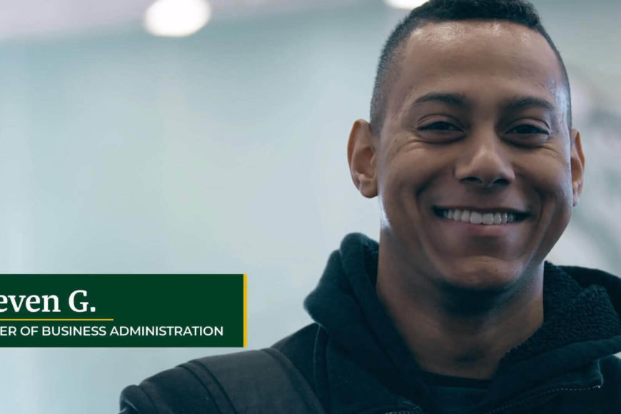 Student Spotlight: Steven G., Online Master of Business Administration