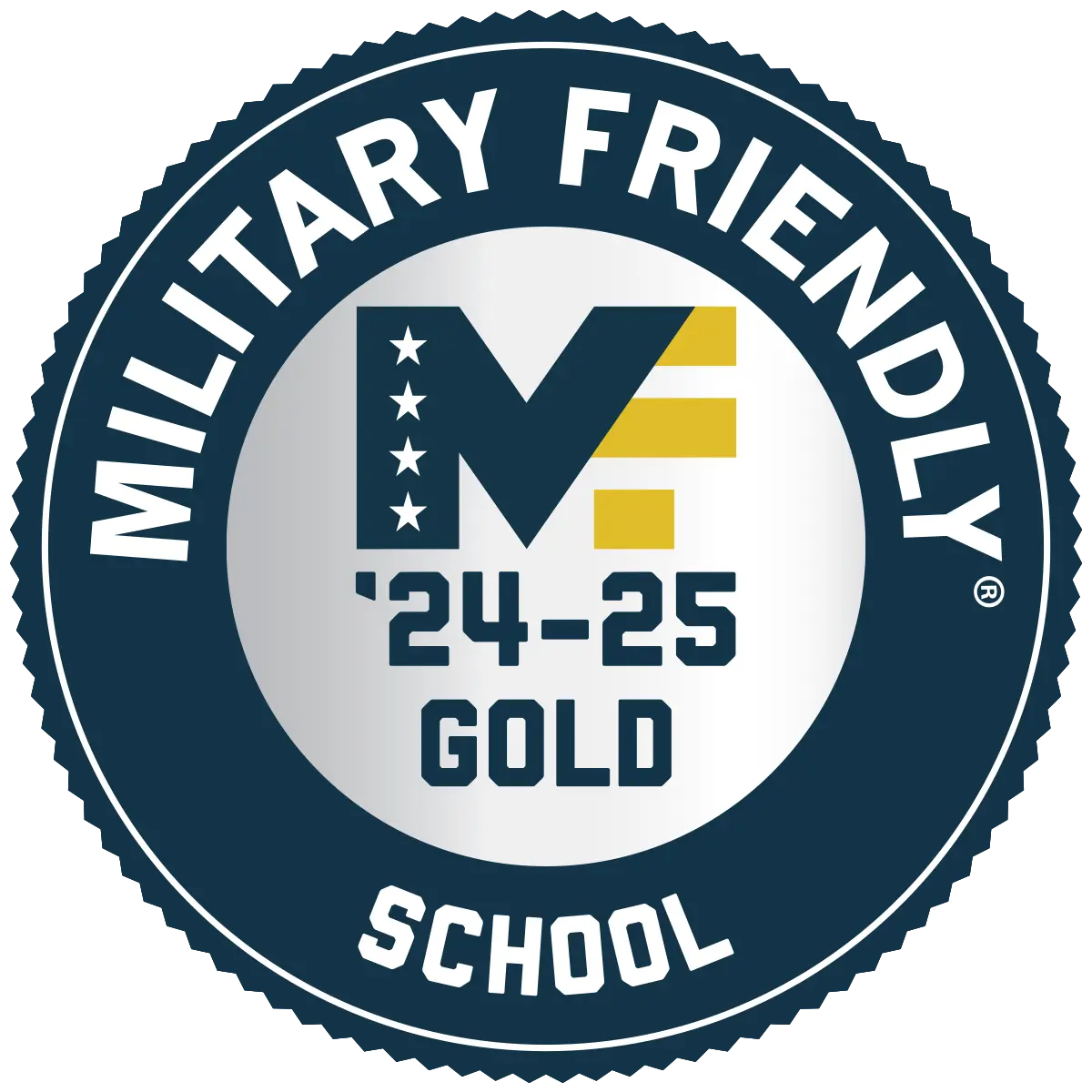 military friendly gold school