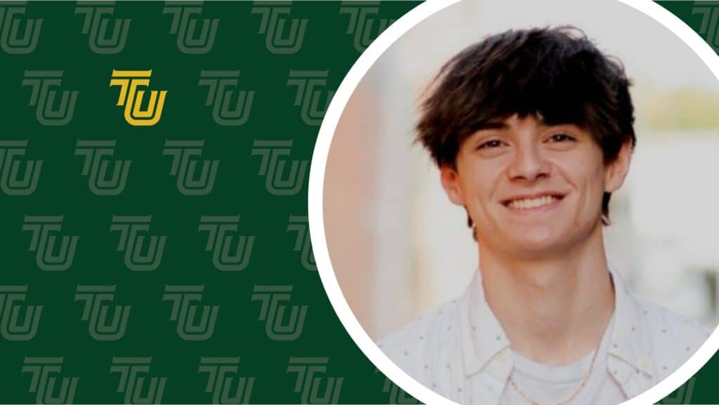TU student spotlight Troy Thrush