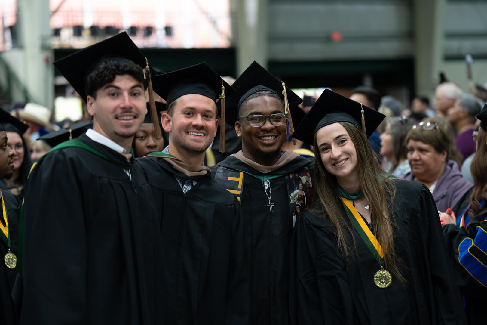 group photo at graduation