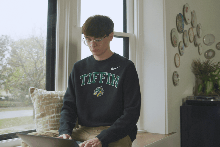 troy thrush in picture window