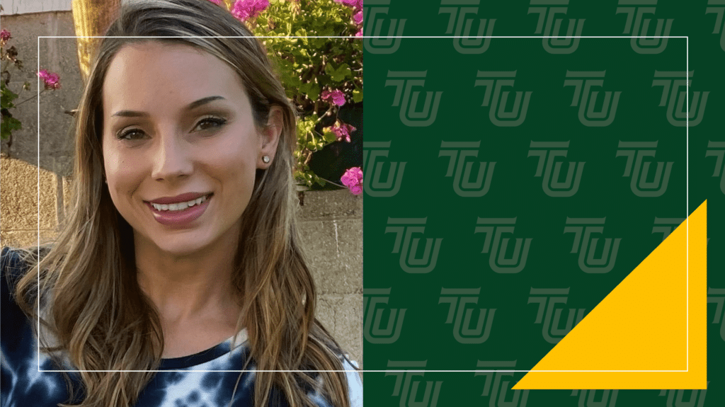 Emily Burnworth TU student BBA Human Resource Management