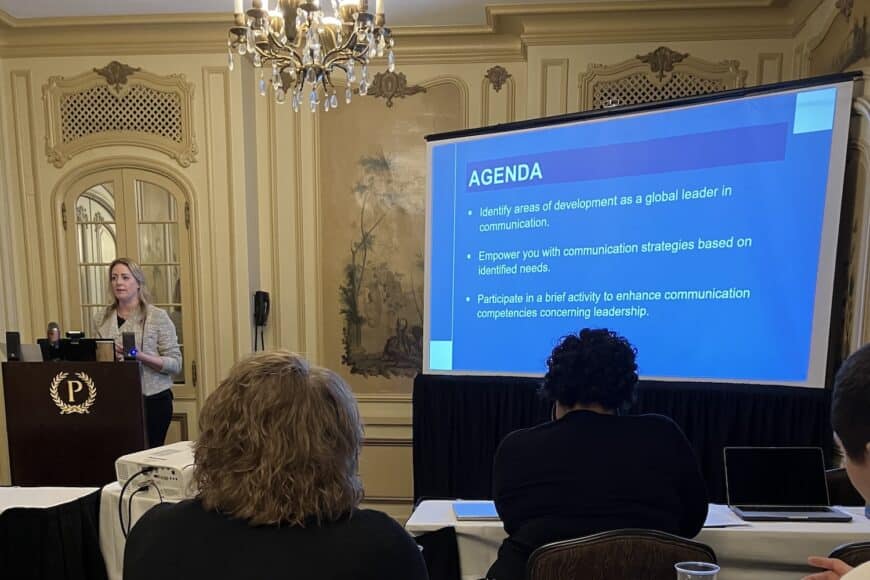 Tiffin University PhD Students Present Papers at International Conference